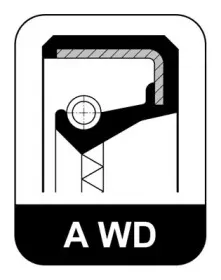 Сальник розпредвала перед. ELRING купить